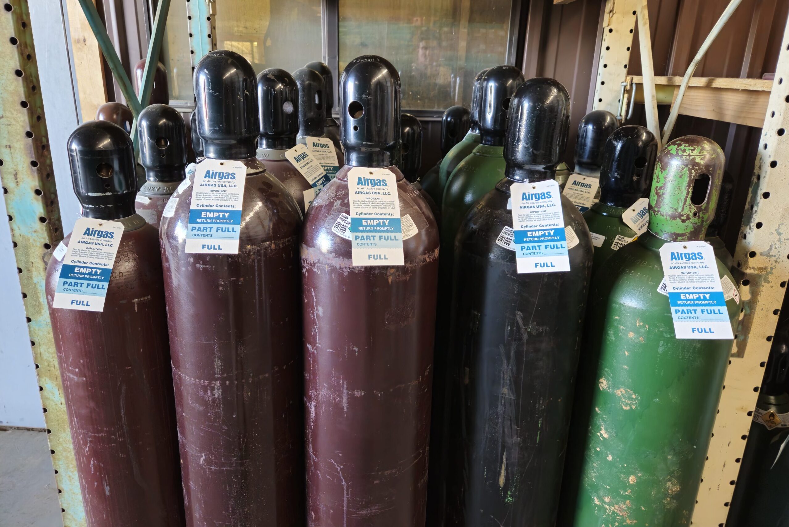 welding bottles