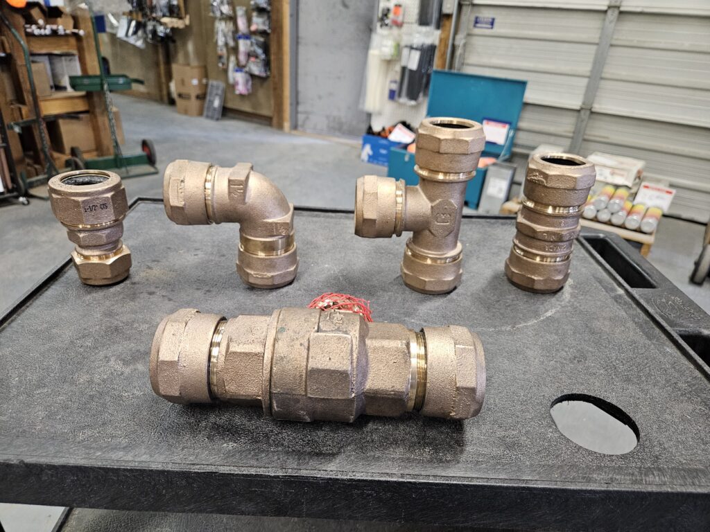 brass water fittings